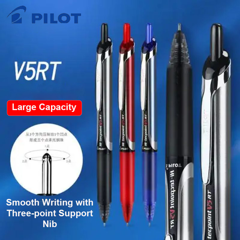Pilot Pen V5 - Canetas de gel piloto precisas v5