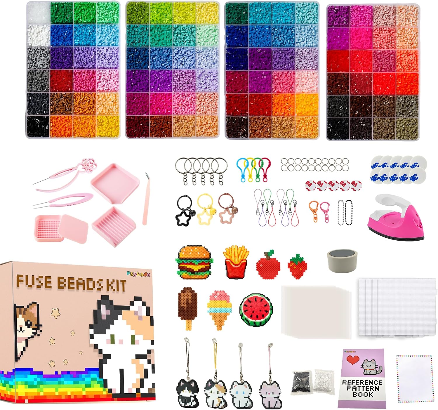 Art Craft Kit - Kit de Miçangas Fusíveis - Fácil