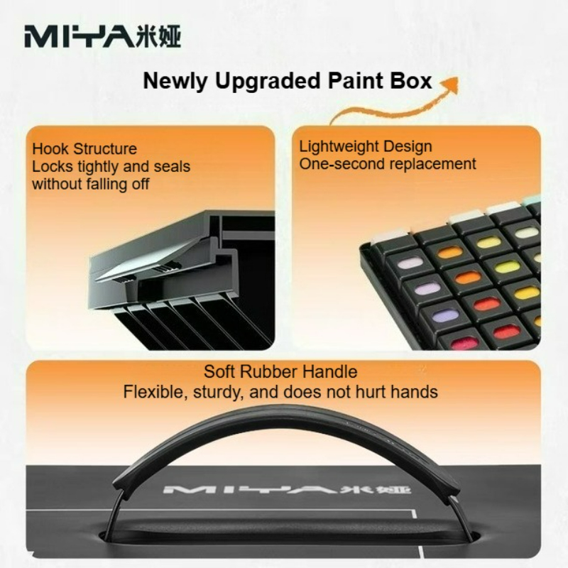 MIYA Conjunto de gelatina de t - Gouache Paint Set avaliação e preço