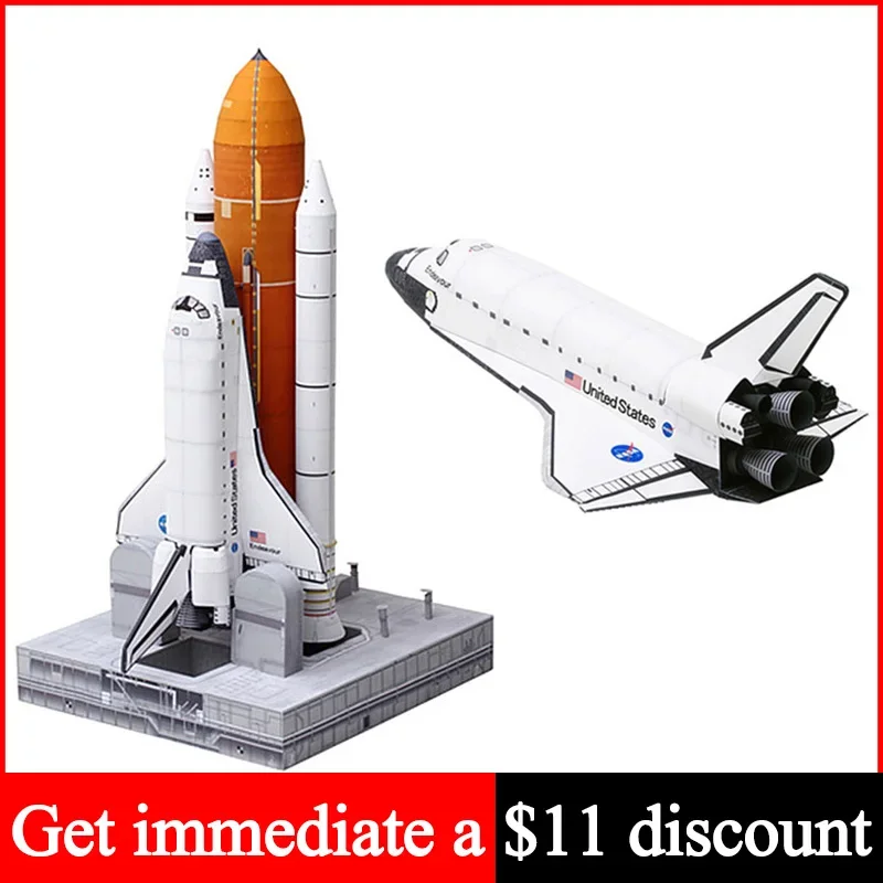 Versão realista espaço shuttle - Art Craft Cardboard avaliação e preço