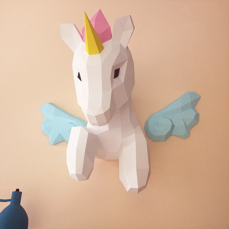 Arco-íris unicórnio animal dec - Art Craft Cardboard avaliação e preço