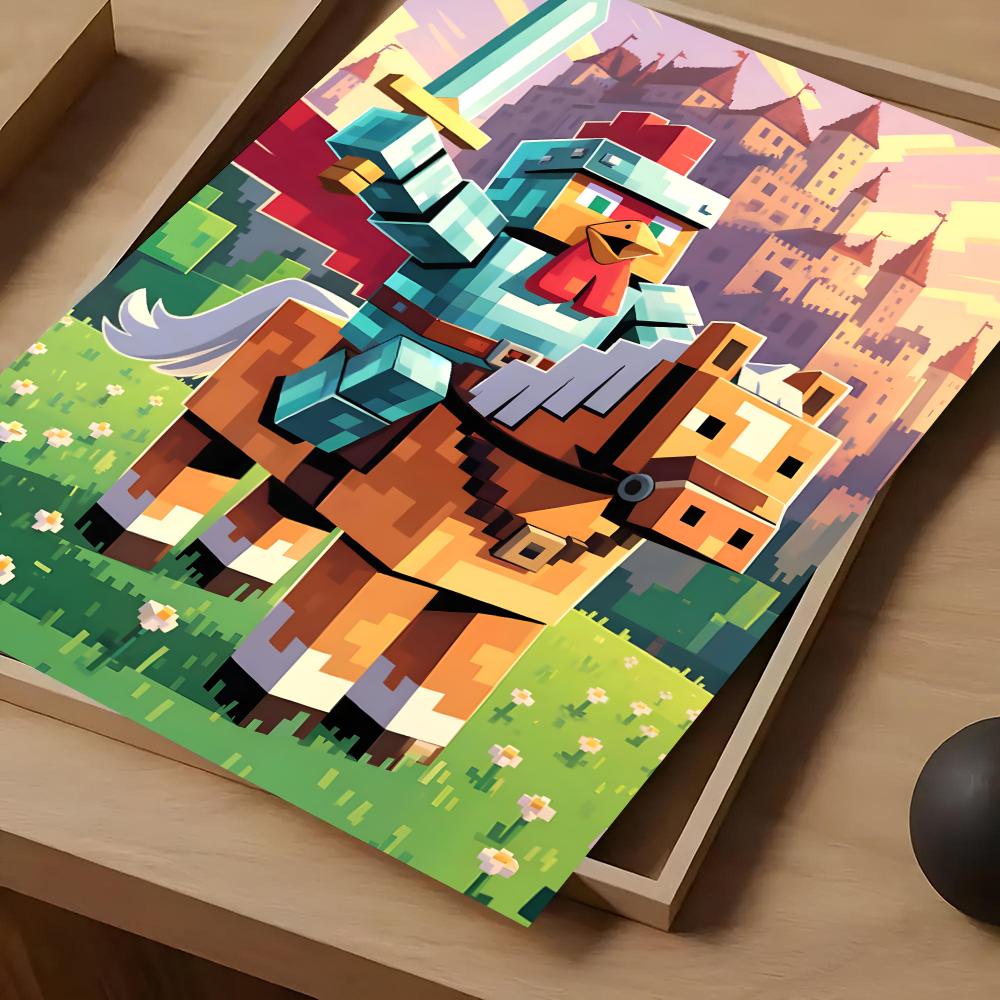 Pôster de jogos Mine-c-crafts, - Art Craft Bar avaliação e preço