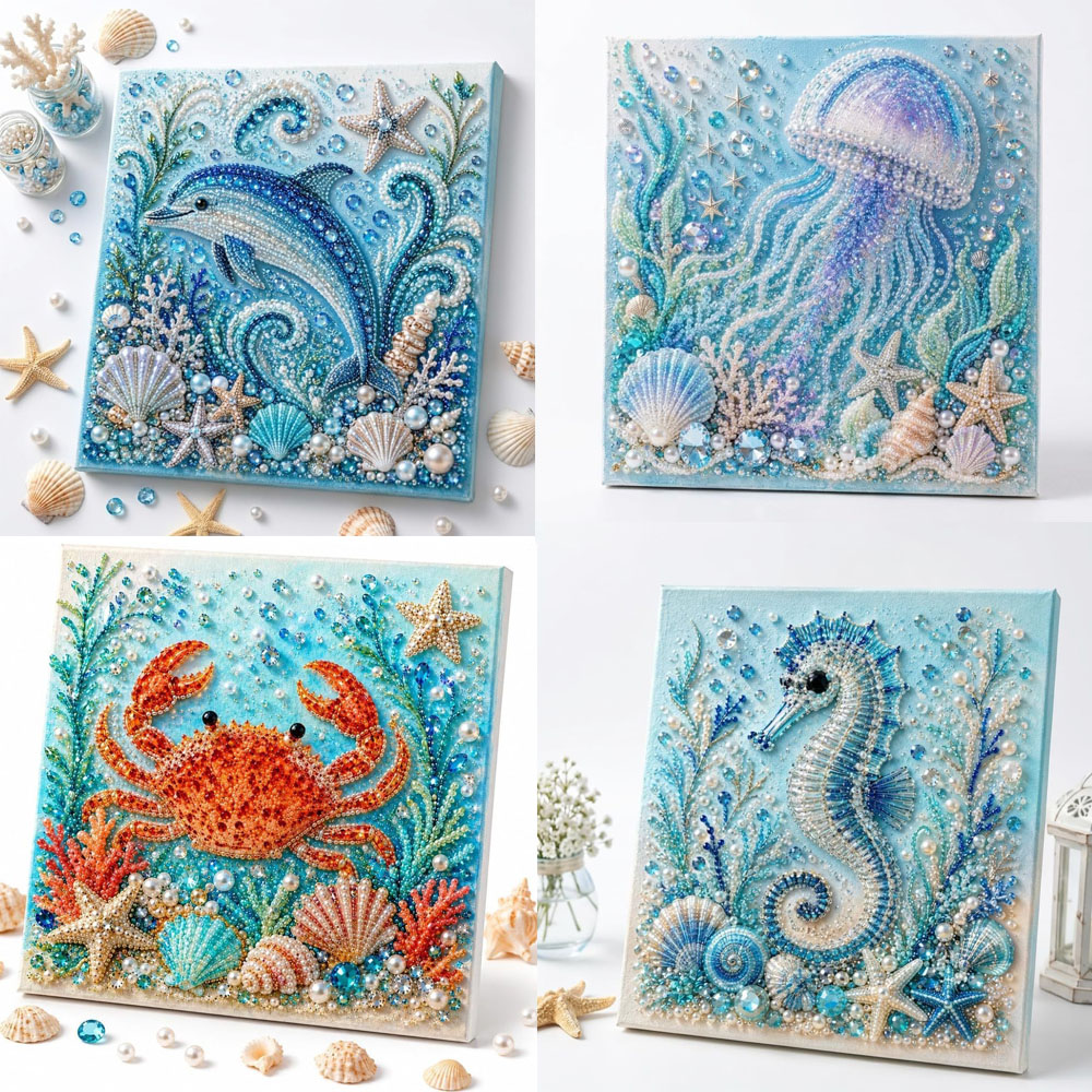 Kit de Artesanato com Pérolas  - Art Craft Kit avaliação e preço