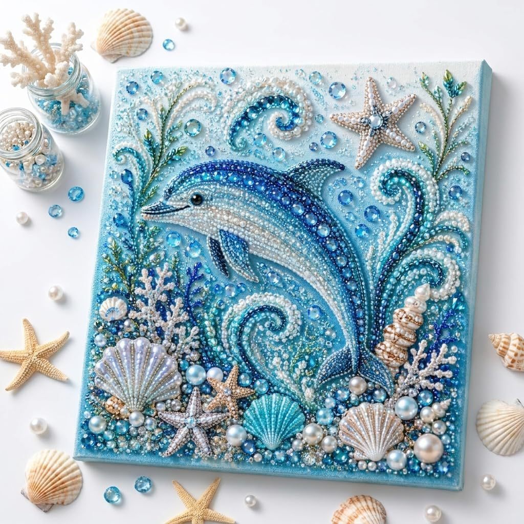 Kit de Artesanato com Pérolas  - Art Craft Kit avaliação e preço