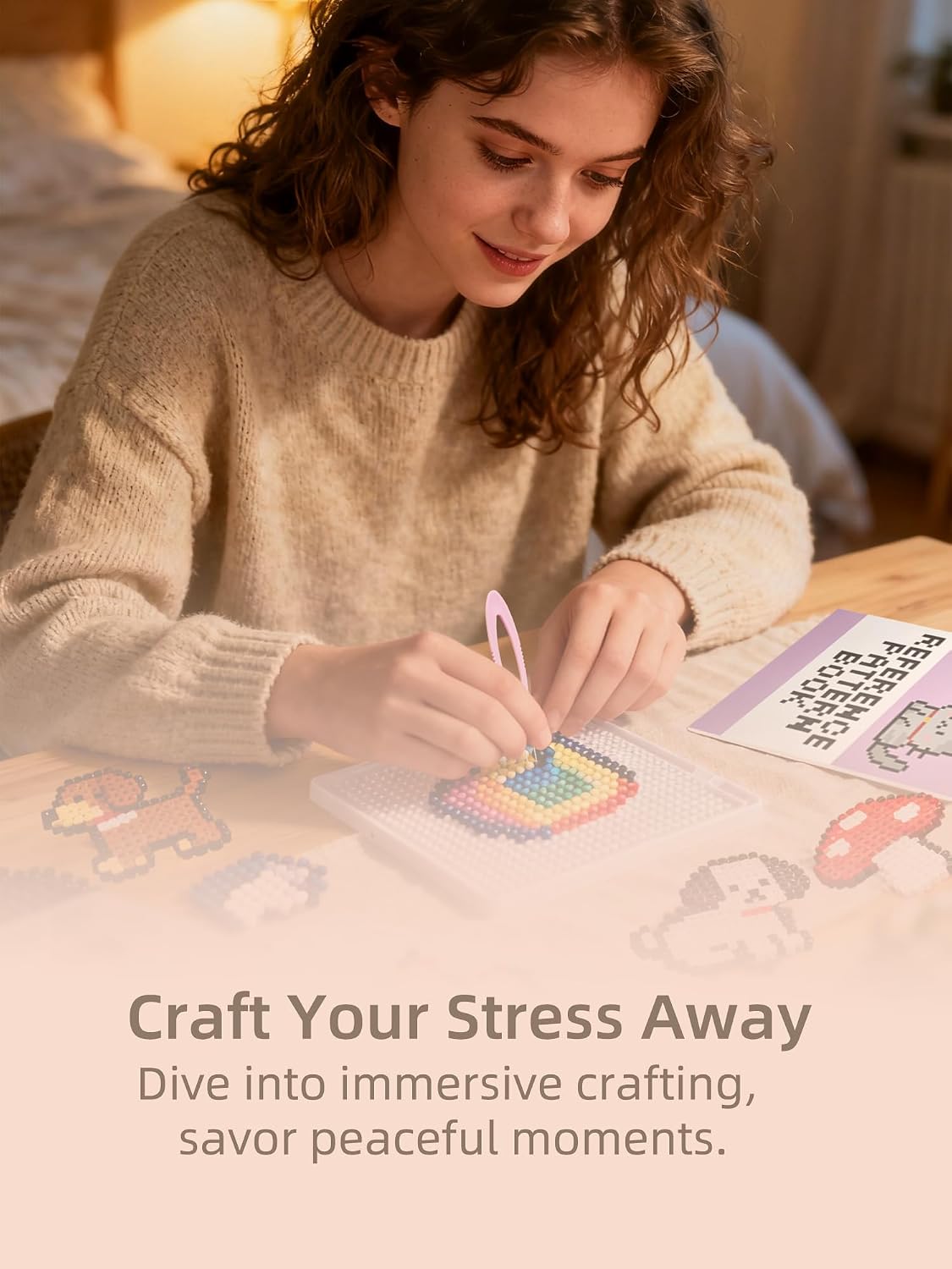 Kit de Miçangas Fusíveis - Fác - Art Craft Kit avaliação e preço